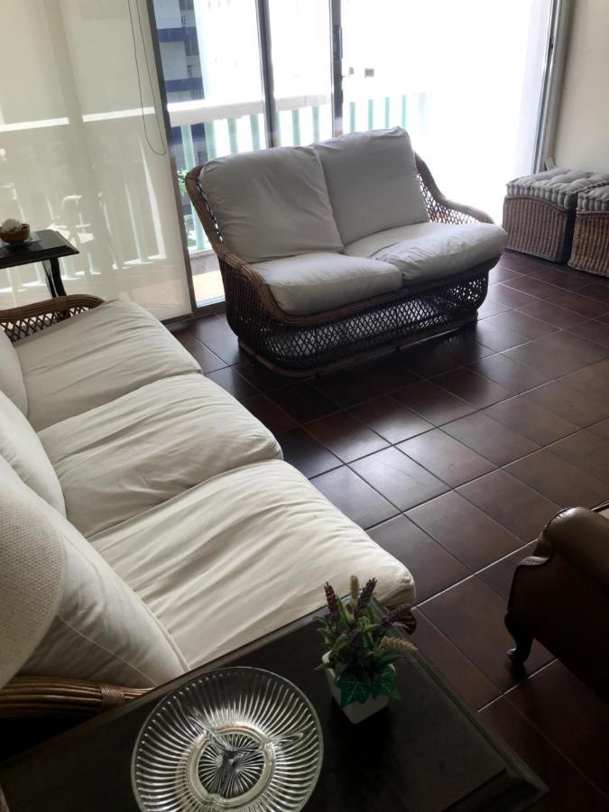 Apartmán Pitangueiras, Frente Ao Mar Com Servico De Praia Guarujá Exteriér fotografie