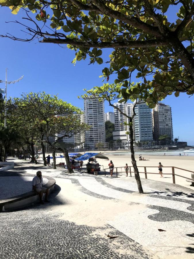 Apartmán Pitangueiras, Frente Ao Mar Com Servico De Praia Guarujá Exteriér fotografie