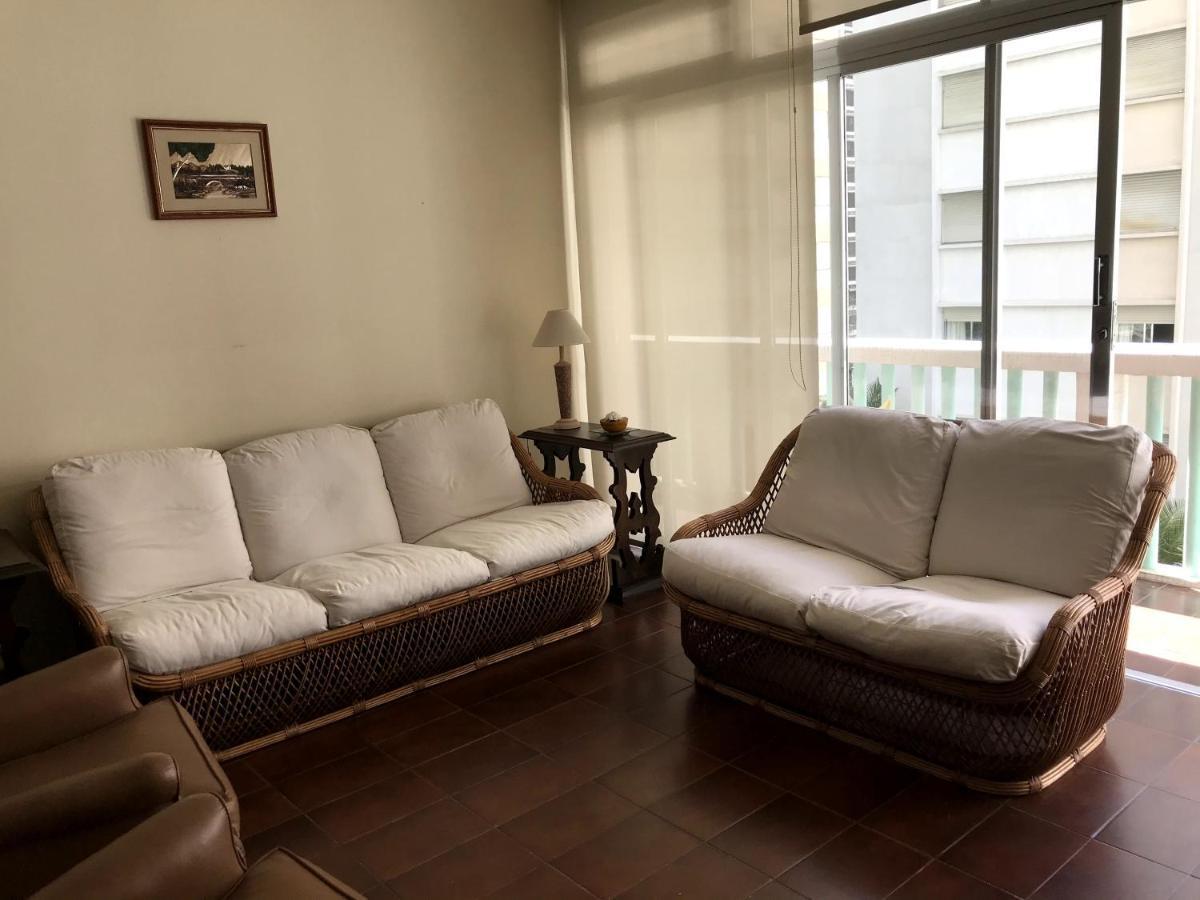Apartmán Pitangueiras, Frente Ao Mar Com Servico De Praia Guarujá Exteriér fotografie