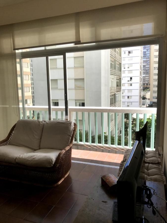 Apartmán Pitangueiras, Frente Ao Mar Com Servico De Praia Guarujá Exteriér fotografie